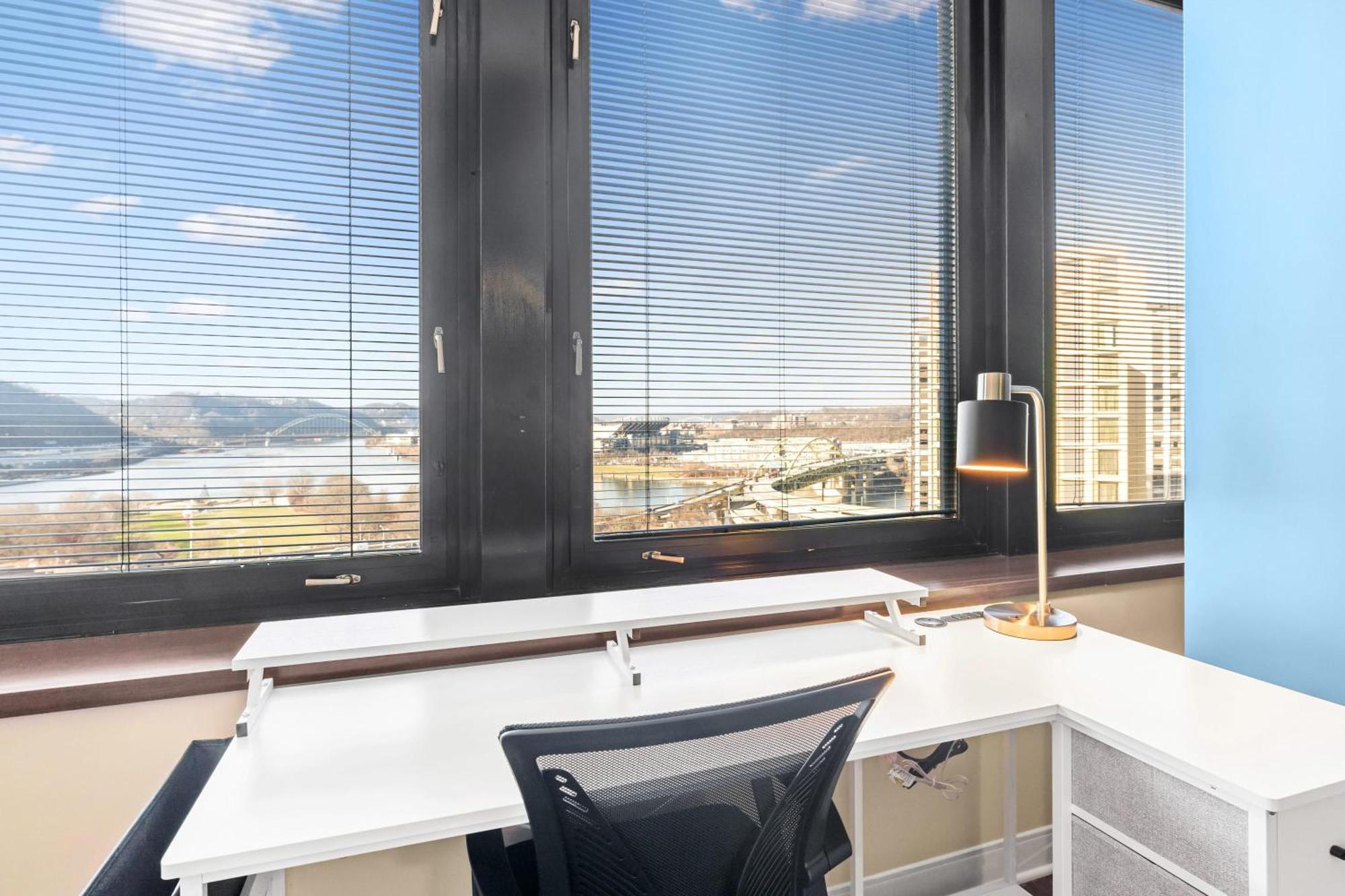 Luxury High Rise 1Bd River Views Downtown Pittsburgh Luaran gambar